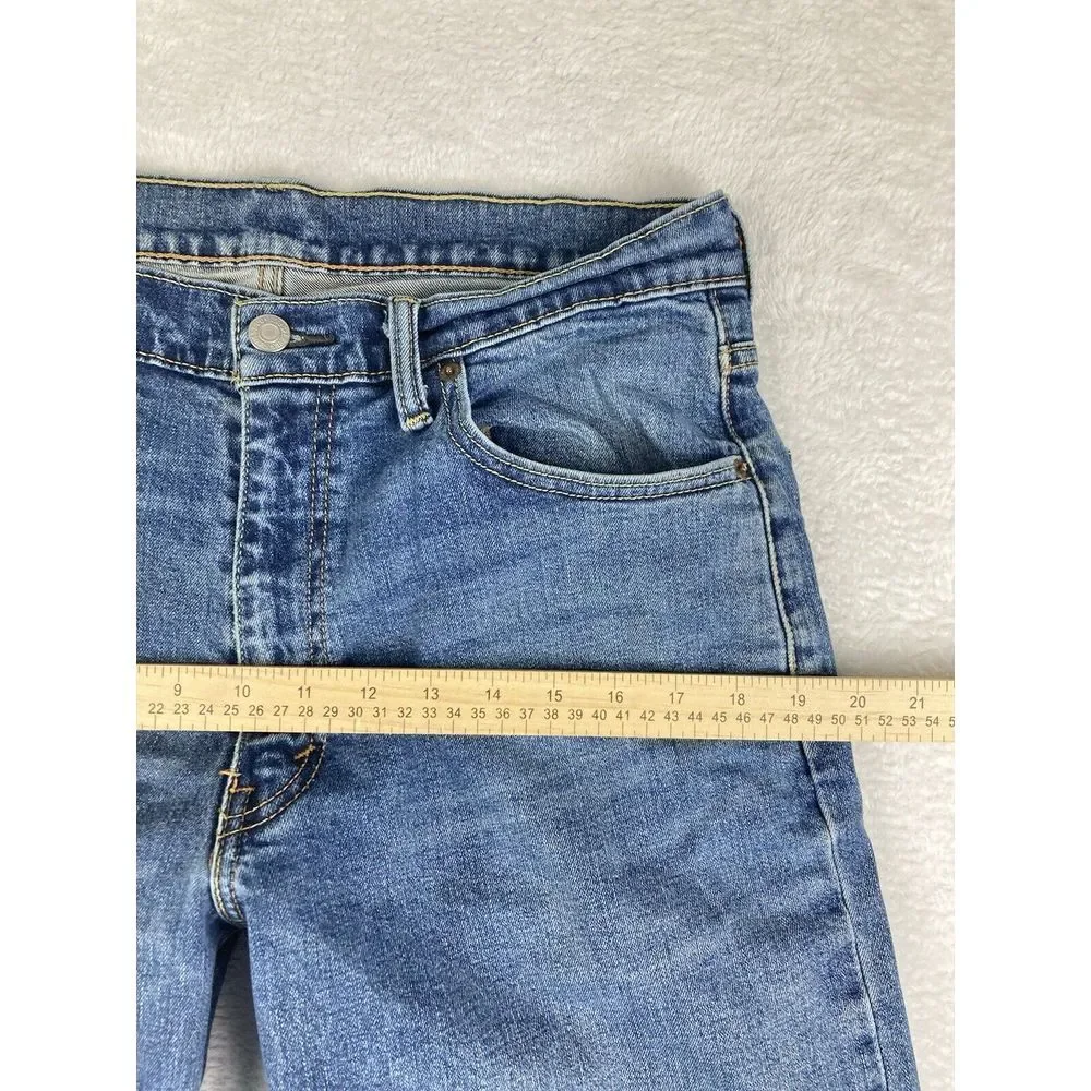 Levi's 550 Straight Leg Denim Jeans Mens Blue Size 34x32 (32x31 Measured)‎